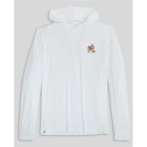 NWT Miami Hurricanes Johnnie-O Featherweight Performance Hoodie VNTG. Logo Med.